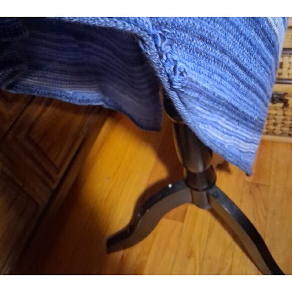 Sweet Romeo Blue Gradient Women's Sweater Medium (With Flaws) - Picture 7 of 15